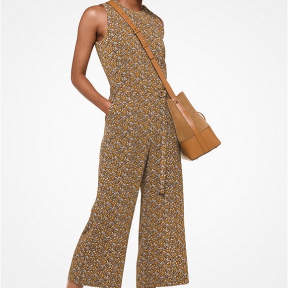 michael kors jumpsuit orange